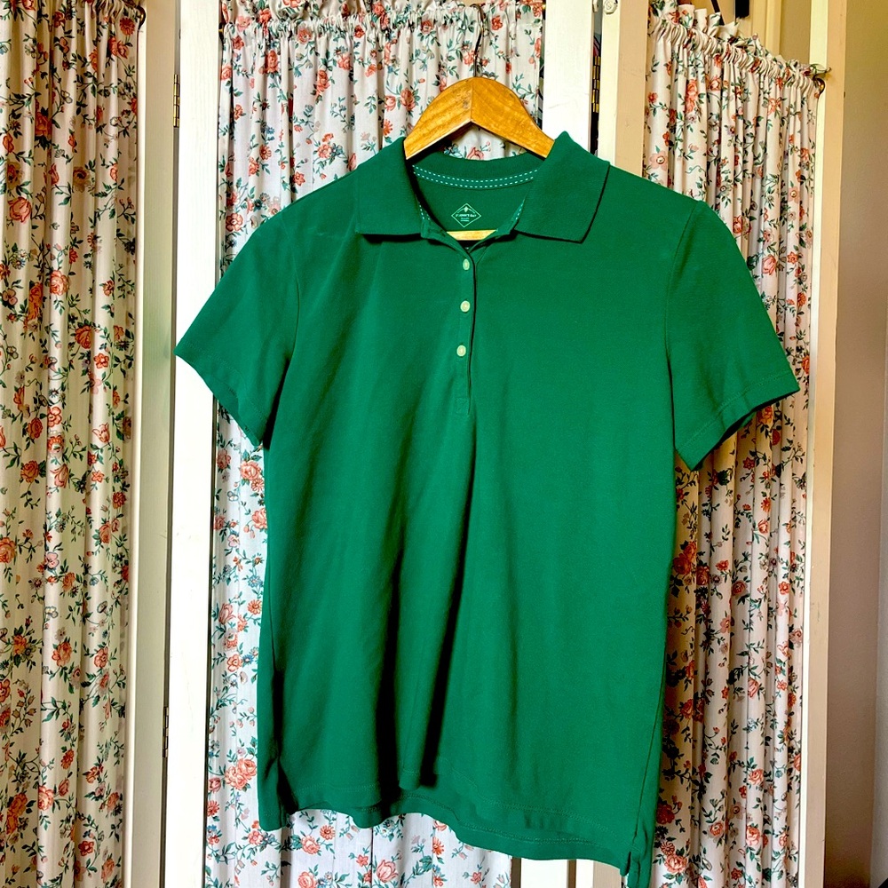 Preppy Green Polo - Perfect for St. Patrick's Day (or any day!)